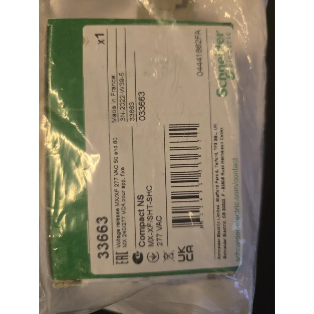 SCHNEIDER ELECTRIC S33663 / S33663 (BRAND NEW) SHUNT TRIP